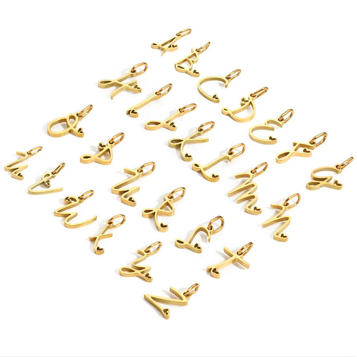 Personalised Cadey Heart Initial Necklace