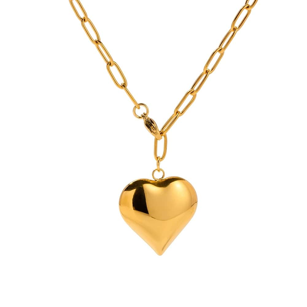 Ura Heart Chain Necklace