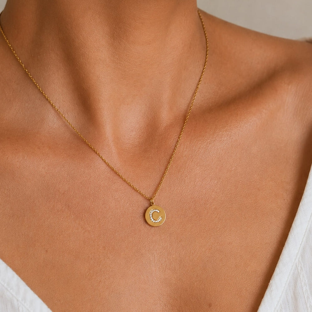 Personalised Camille Initial Necklace