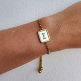 Personalised Indie Initial Bracelet