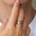 Personalised Jasmine Name Ring