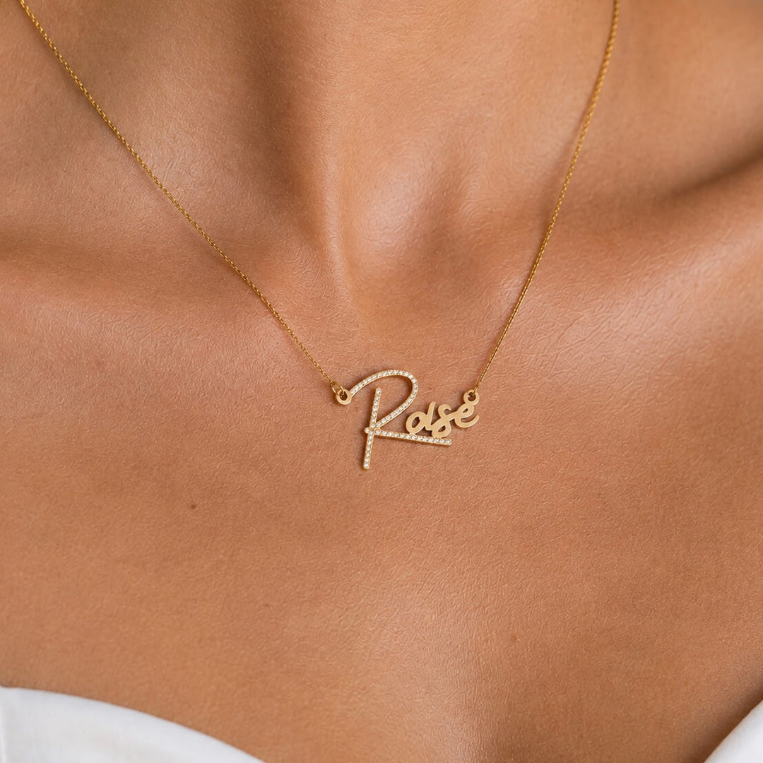 Personalised Annie Name Necklace